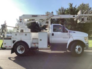 2018 Ford F750 4x2 Versalift VTP-40-NE Cable Placer