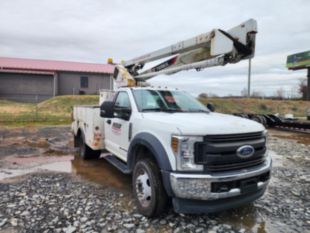 2019 Ford F-550 4x4 Diesel, 2012 Terex LT-40 Bucket Truck