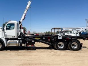 60,000 lbs Cable Tandem Axle Roll-Off Truck