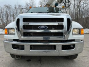 2015 Ford F-750 Diesel 4x2 Terex Commander 4047 Digger Derrick Truck