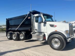 2025 Peterbilt 567 8x4 16' Ox Bodies Dump Truck