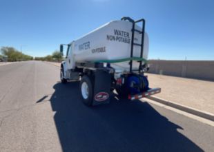 2015 Freightliner M2106 4x4 Load King 2000 Gallon Water Truck