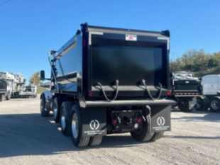 2025 Peterbilt 567 8x4 16' Ox Bodies Dump Truck
