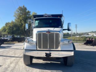 2025 Peterbilt 567 8x4 16' Ox Bodies Dump Truck
