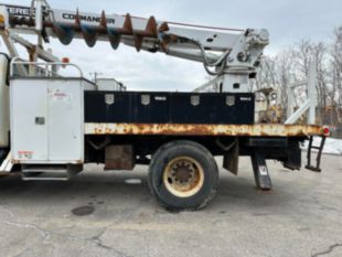 2015 Ford F-750 Diesel 4x2 Terex Commander 4047 Digger Derrick Truck