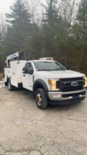 2018 Ford F550 4x4 Load King VOYAGER I Service Truck With Crane