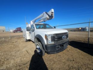 2019 Ford F-550 Gas Powered 4x4 2013 Terex L13I Bucket Truck