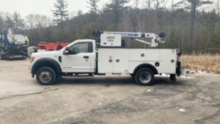 2018 Ford F550 4x4 Load King VOYAGER I Service Truck With Crane