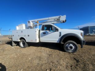 2019 Ford F-550 Gas Powered 4x4 2013 Terex L13I Bucket Truck