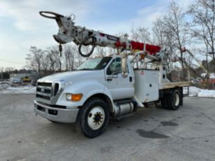 Terex F750 Digger Derrick on 2015 Ford F750