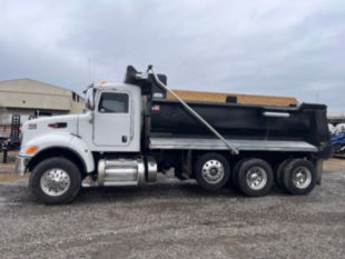 2021 Peterbilt 348 Tri-Axle Dump Truck