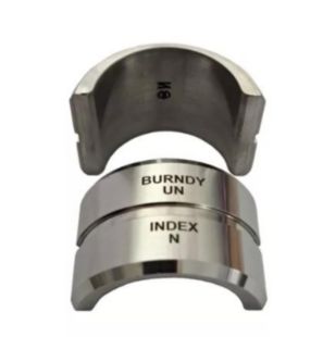 Burndy Stainless Steel U Die, Index N
