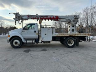 Terex F750 Digger Derrick on 2015 Ford F750