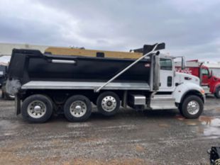 2021 Peterbilt 348 Tri-Axle Dump Truck