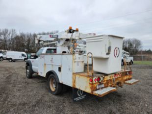 2016 Ford F-550 4x4 Gas Engine Terex LT-40 Bucket Truck