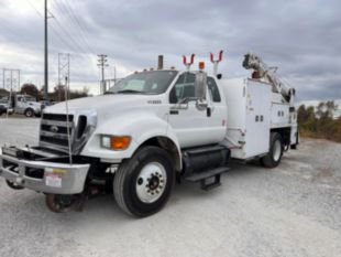 2015 Ford F-750 Extended Cab Stellar 5521 "Rail Gear Equipped" Service Truck
