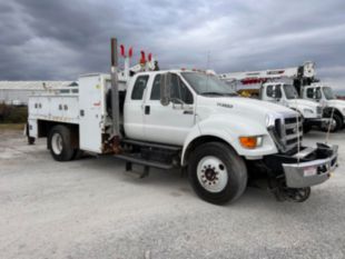 2015 Ford F-750 Extended Cab Stellar 5521 "Rail Gear Equipped" Service Truck