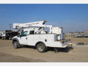 2015 Ford F-550 4x4 Gas Powered 2011 Terex LT-40 Bucket Truck