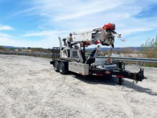 2020 SDP EZ HAULER 5500 Mini Digger Derrick