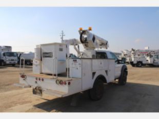 2015 Ford F-550 4x4 Gas Powered 2011 Terex LT-40 Bucket Truck