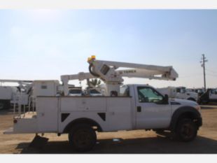 2015 Ford F-550 4x4 Gas Powered 2011 Terex LT-40 Bucket Truck