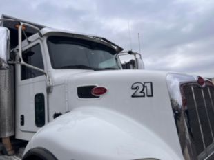 2021 Peterbilt 348 Tri-Axle Dump Truck