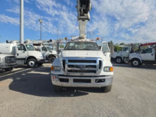 2015 Ford F-750 Diesel 4x2 Terex TC-55 Material Handler Bucket Truck