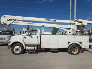 2015 Ford F-750 Diesel 4x2 Terex TC-55 Material Handler Bucket Truck
