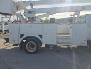 2015 Ford F-750 Diesel 4x2 Terex TC-55 Material Handler Bucket Truck