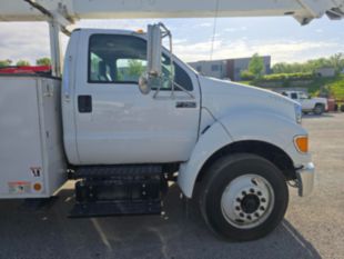 2015 Ford F-750 Diesel 4x2 Terex TC-55 Material Handler Bucket Truck