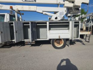 2015 Ford F-750 Diesel 4x2 Terex TC-55 Material Handler Bucket Truck