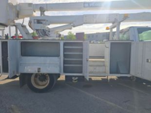 2015 Ford F-750 Diesel 4x2 Terex TC-55 Material Handler Bucket Truck