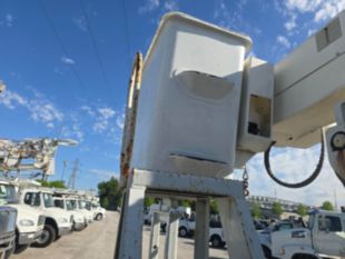2015 Ford F-750 Diesel 4x2 Terex TC-55 Material Handler Bucket Truck