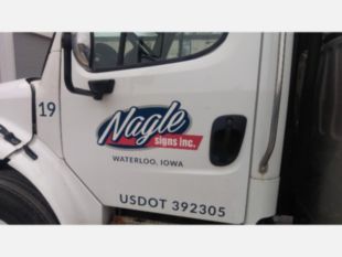 2015 Freightliner M2 4x2  Wilkie 60 Aerial Sign Truck