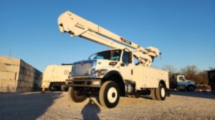 2020 International HV507 4x4 2012 Terex 5TC-55 Bucket Truck