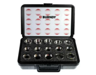 Burndy Stainless Steel U Die Kit for Aluminum & Copper Connectors #6 AWG-750 kcmil (15 Sets)