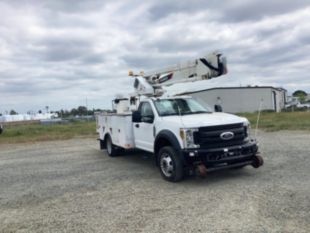 2018 Ford F550 4x4 Terex LT40 Hi-Rail Bucket Truck