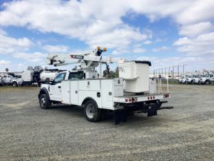 2018 Ford F550 4x4 Terex LT40 Hi-Rail Bucket Truck