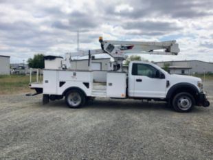 2018 Ford F550 4x4 Terex LT40 Hi-Rail Bucket Truck