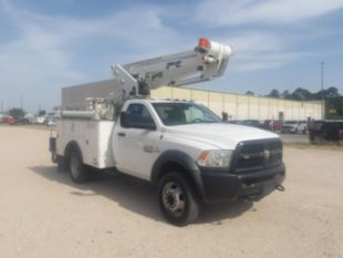 2018 Dodge 5500 Diesel 4x4 Duralift DTAS-38TS Bucket Truck