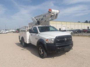2018 Dodge 5500 Diesel 4x4 Duralift DTAS-38TS Bucket Truck