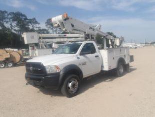 2018 Dodge 5500 Diesel 4x4 Duralift DTAS-38TS Bucket Truck