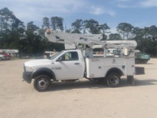 2018 Dodge 5500 Diesel 4x4 Duralift DTAS-38TS Bucket Truck