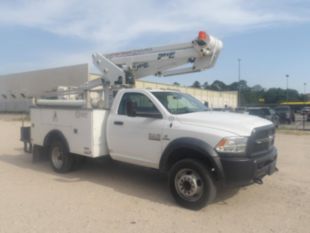2018 Dodge 5500 Diesel 4x4 Duralift DTAS-38TS Bucket Truck