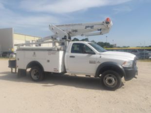 2018 Dodge 5500 Diesel 4x4 Duralift DTAS-38TS Bucket Truck