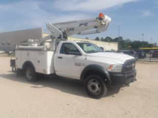 2018 Dodge 5500 Diesel 4x4 Duralift DTAS-38TS Bucket Truck