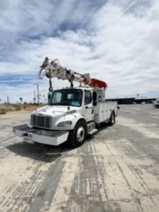 2018 Freightliner M2106 4x2 Terex C4047 Digger Derrick