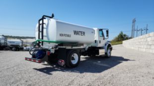 2016 International 4300 4x2 Load King 2500 Gallon Water Truck