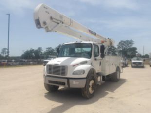 2016 Freightliner M2 Diesel 4x4 Terex TC-55 Material Handler Bucket Truck