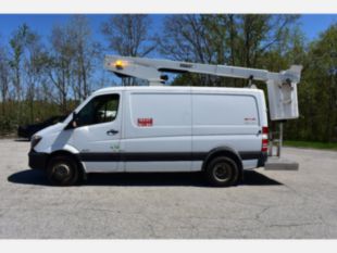 2016 Mercedes 3500 Sprinter Van Diesel 4x2 Versalift TEL-29-I Bucket Truck